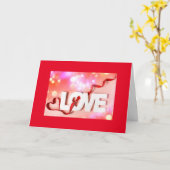 結婚式の日カードに カード (黄色い花)