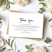 結婚式の日フォトコラージュサンキューカード サンキューカード