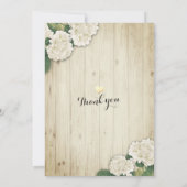 結婚式の日付あじさい文字列ライトウッドを保存 セーブザデート (裏面)