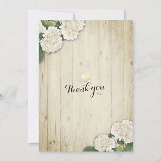 結婚式の日付あじさい文字列ライトウッドを保存 セーブザデート (裏面)