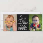 結婚式の日付お知らせフォトカード セーブザデート (裏面)