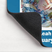 結婚式の日付のマウスパッド マウスパッド (コーナー)