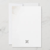 結婚式の日付の保存 セーブザデート (裏面)