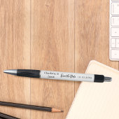 結婚式の日付の保存 ボールペン