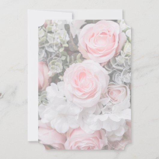 結婚式の日付の保存 |幾何学的モダンピンクロース セーブザデート (裏面)