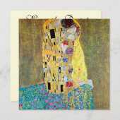 結婚式の日付を保存!ザキスバイグスタフクリムト セーブザデート (正面/裏面)