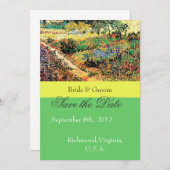 結婚式の日付を保存….. セーブザデート (正面/裏面)