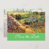 結婚式の日付を保存….. 案内ポストカード (正面/裏面)