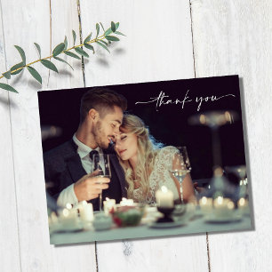 結婚式の日写真ありがとう ポストカード