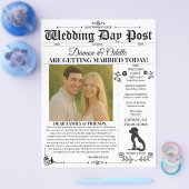 結婚式の日報 チラシ (シングル)