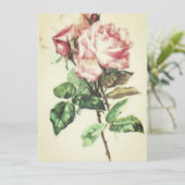 結婚式の日招待状フラットカード (スタンド正面)