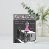 結婚式の日程お知らせのアナウンス セーブザデート (スタンド正面)