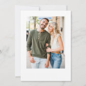 結婚式の日程お知らせカード2枚組 写真 フロント バック オリジナル作成 セーブザデート (裏面)