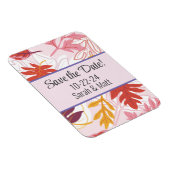 結婚式の日程お知らせマグネット マグネット (右側)