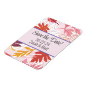 結婚式の日程お知らせマグネット マグネット (左側)