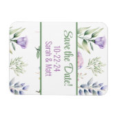 結婚式の日程お知らせマグネット マグネット (横)