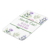 結婚式の日程お知らせマグネット マグネット (左側)