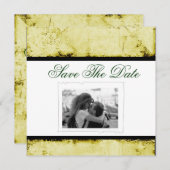 結婚式の日程お知らせ招待状 セーブザデート (正面/裏面)