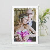 結婚式の日程お知らせ セーブザデート (スタンド正面)