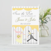 結婚式の日程お知らせ セーブザデート (スタンド正面)