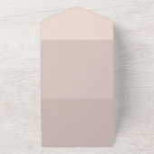 結婚式の日程を控えておいてください オールインワン招待状 (外側)