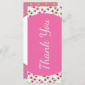 結婚式の日程表サンキューカード プログラム (正面/裏面)