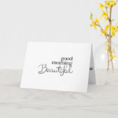 「結婚式の日」に新郎新婦へ/新郎新婦へ カード (黄色い花)