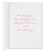 結婚式の日 – カード (内側 (右))