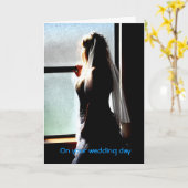 結婚式の日 カード (黄色い花)