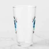 結婚式の日、夫の贈り物、ゲーマー・グラスのおもしろい タンブラーグラス (左)