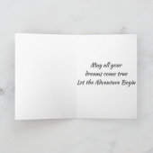 ***結婚式の日****新しい方へそしてミセス カード (内部)