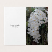 結婚式の日 – 白い蘭 (外部フラット)