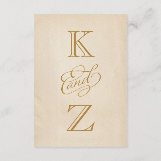 結婚式の明細カードの|照らされた庭 エンクロージャーカード (裏面)