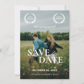 結婚式の映画ポスター セーブザデート (正面)