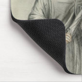 結婚式の朝-出発、c.1846 マウスパッド (コーナー)