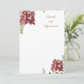 結婚式の案内カード 詳細情報 サンキューカード (スタンド正面)