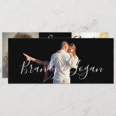 結婚式の案内写真カード セーブザデート (正面/裏面)