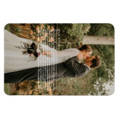 結婚式の歌詞 フォト マグネット (横)