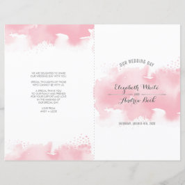 結婚式の水スタイリッシュ色赤面ピンク