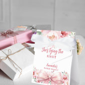 結婚式の準備 ピンクの花の飾り ブライズシャワー フェイバーボックス