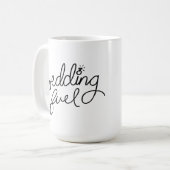 結婚式の燃料のマグ コーヒーマグカップ (正面左)