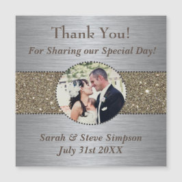 結婚式の磁石ありがとう