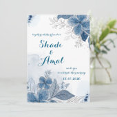 結婚式の祝いと結婚発表 シーズンカード (スタンド正面)
