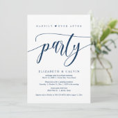 結婚式の秘密結婚、ハッピーエンドパーティー 招待状 (スタンド正面)