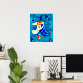 結婚式の絵画 モダンアートプリント ポスター (ホームオフィス)