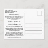 結婚式の縮小 プラン変更 ユーカリ 案内ポストカード (裏面)