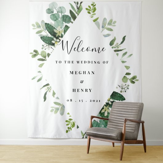 結婚式の背景 タペストリー (インサイチュ)