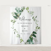 結婚式の背景 タペストリー (正面)