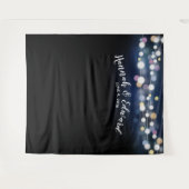 結婚式の背景、写真小道具、カスタムライト タペストリー (正面(横))