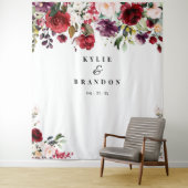 結婚式の背景、写真小道具、フォトブース タペストリー (インサイチュ)